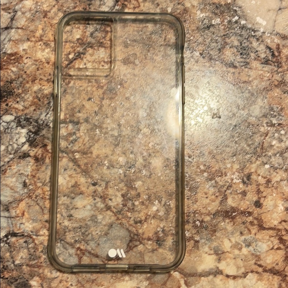 New (Used) Clear Case Mate 11 Pro Max Case